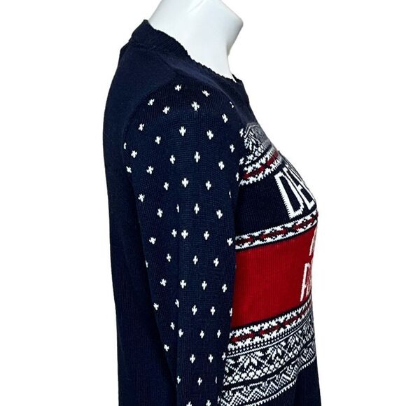 Jingles & Joy dear santa….all I want is peace and quiet Christmas sweater size M - Picture 4 of 13